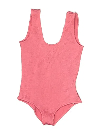 Pre-owned Bottega Veneta One Piece Swimsuit In Pink