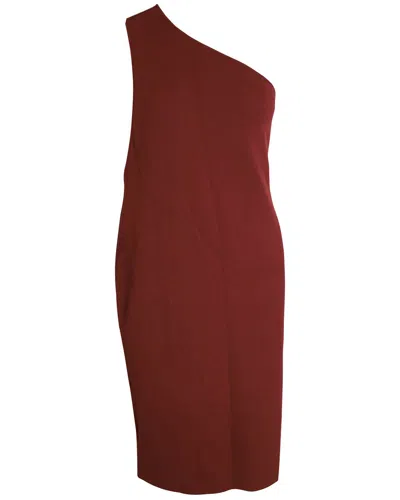 Bottega Veneta One Shoulder Dress In Transparent