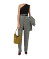 Bottega Veneta Drape Detailed Sleeveless Top In Black