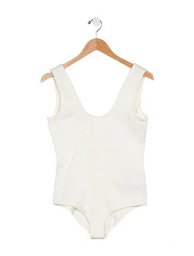 Pre-owned Bottega Veneta One-piece Swimsuit W/ Tags In Blue