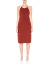 Bottega Veneta Women's Jersey Dress In Orange