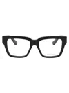 Bottega Veneta Bv1365o Glasses In 001 Black Black Transparent