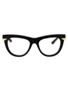 Bottega Veneta Bv1297o Glasses In Black