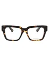Bottega Veneta Havana Havana Transparent Acetate Glasses In Multi