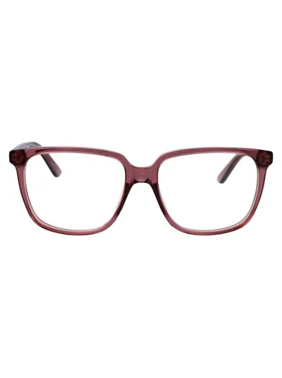 Bottega Veneta Optical In Burgundy-burgundy-transparent