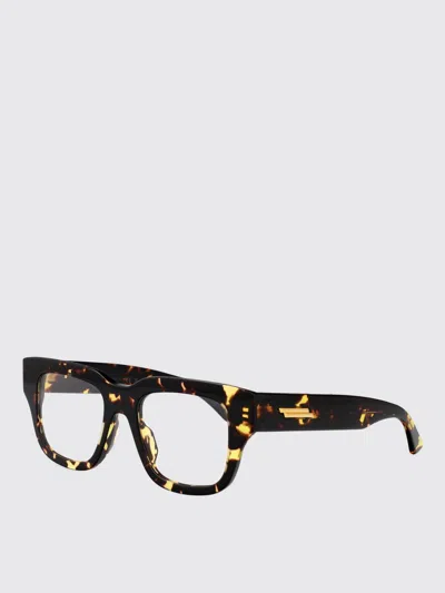 Bottega Veneta Optical Frames Men Burnt In Black