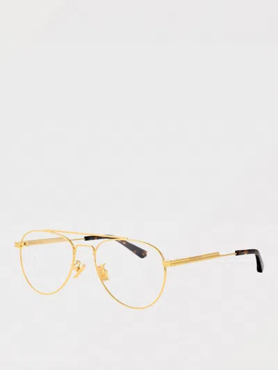 Bottega Veneta Optical Frames Men Yellow Gold
