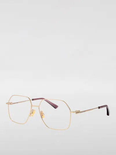 Bottega Veneta Optical Frames Woman  In Gold