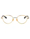 Bottega Veneta Bv1382o Glasses In Gold-gold-transparent