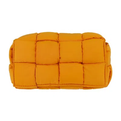 Pre-owned Bottega Veneta Orange Nylon Fanny Pack Pouch Shoulder Bag Sling Bag ()