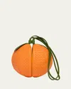 Bottega Veneta Orange Pouch Crossbody Bag