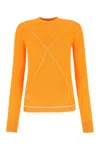 Bottega Veneta Orange Viscose Blend Sweater