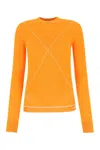 Bottega Veneta Orange Viscose Blend Sweater