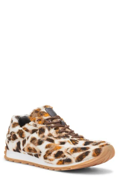 BOTTEGA VENETA BOTTEGA VENETA ORBIT ANGORA GOAT HAIR SNEAKER