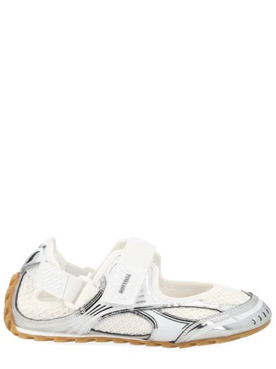 Bottega Veneta "orbit Flash Mary Jane" Sneaker In White