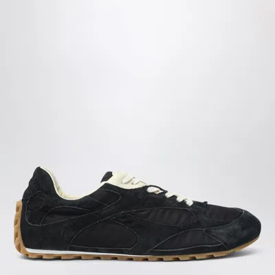 BOTTEGA VENETA ORBIT FLASH SNEAKER BLACK IN SUEDE