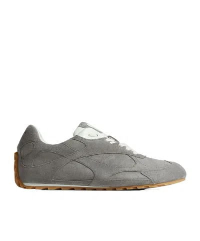 Bottega Veneta Orbit Flash Sneaker In Gray