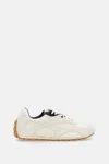 Bottega Veneta Sea Salt Suede And Nylon Orbit Flash Sneakers In Multi