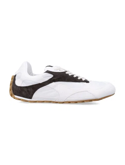 Bottega Veneta Orbit Flash Sneaker In White