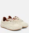 Bottega Veneta Orbit Flash Suede-trimmed Sneakers