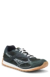 Bottega Veneta Orbit Mesh Running Sneakers Rubber Sole In Green