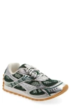 Bottega Veneta Biliard Silver Orbit Polyurethane Sneakers In Multi