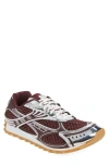 Bottega Veneta Men Fondant And Silver Technical Fabric And Mesh Orbit Sneakers In Multi