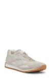 Bottega Veneta Bicolor Mesh And Suede Orbit Sneakers In Sea Salt