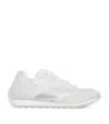 Bottega Veneta Orbit Transparent Runner Sneakers In White