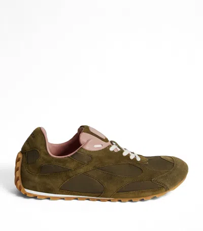 Bottega Veneta Orbit Low-top Sneakers In Green