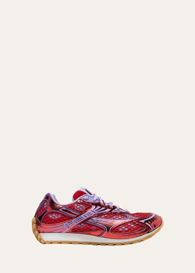 Bottega Veneta Orbit Sneaker In Vernis Wisteria