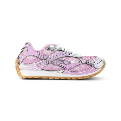 Bottega Veneta Multicolor Orbit Sneakers In Pink