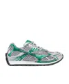 Bottega Veneta Orbit Metallic Net Runner Sneakers In Multi