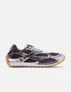 Bottega Veneta Men Fondant And Silver Technical Fabric And Mesh Orbit Sneakers In Animal Print