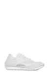 Bottega Veneta Orbit Transparent Runner Sneakers In 9168 Glass/white