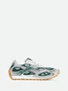 Bottega Veneta Biliard Silver Orbit Polyurethane Sneakers In Multi
