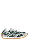 Bottega Veneta Biliard Silver Orbit Polyurethane Sneakers In Multi