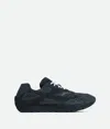 Bottega Veneta Orbit Mesh And Suede Leather Sneakers. In Shadow