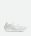 Bottega Veneta Orbit Nylon And Mesh Runner Sneakers In White