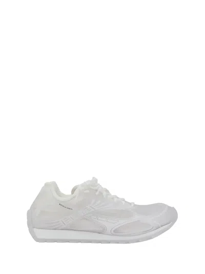 Bottega Veneta Men White Transparent Rubber Orbit Sneakers In Multi