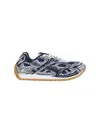 Bottega Veneta Women Orbit Low-top Sneakers In Technical Fabric In Blue