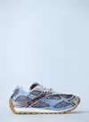 Bottega Veneta Sneaker Orbit Azul Rejilla Burdeos In Blue