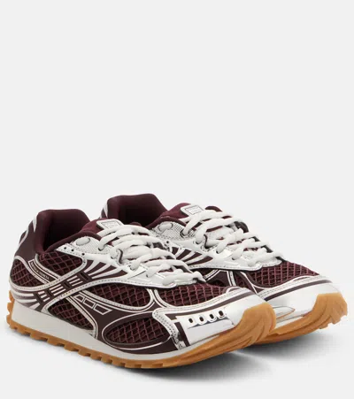 Bottega Veneta Orbit Sneakers In Brown