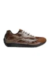 Bottega Veneta Orbit Sneaker In Brown