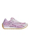 Bottega Veneta Laced Sneakers In Purple