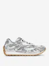 Bottega Veneta Orbit Low Top Sneaker In Silver