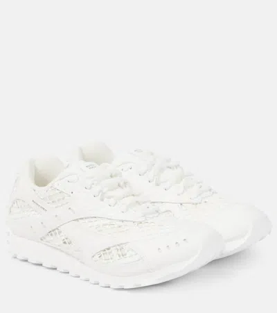 Bottega Veneta Orbit Sneakers In White