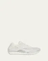 Bottega Veneta Orbit Transparent Runner Sneakers In White
