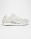 Bottega Veneta Orbit Transparent Runner Sneakers In Glass White