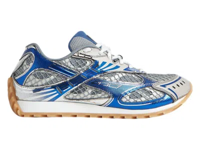 Pre-owned Bottega Veneta Orbit (women's) Sneakers In Blue/surf/vapor